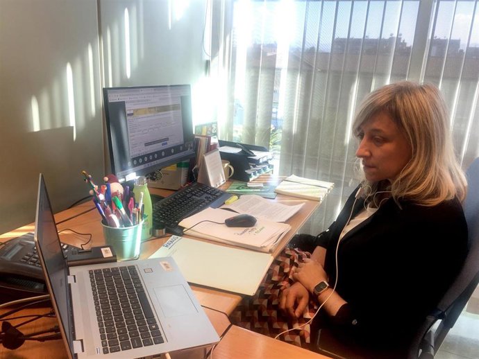 La Directora General De Ganadería Y Sanidad Animal, Rocío Huerta, Que Hoy Ha Participado En Una Reunión Sobre Las Jornadas Que Organiza La Consejería De Medio Rural Y Cohesión Territorial Para Dar A Conocer Los Cambios Introducidos En La PAC.