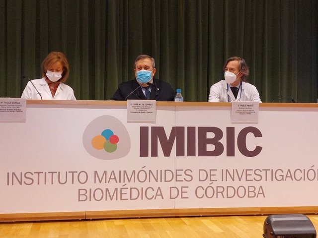 Seminario sobre silicosis celebrado en el Instituto Maimónides de Investigación Biomédica de Córdoba.