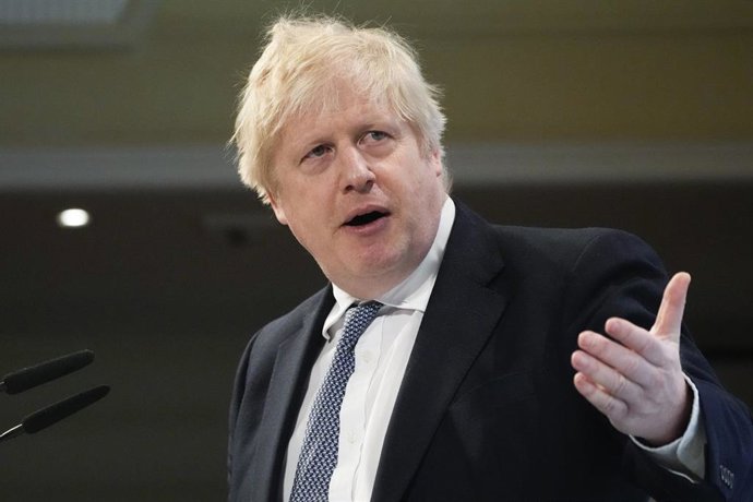 El primer ministro de Reino Unido, Boris Johnson. 