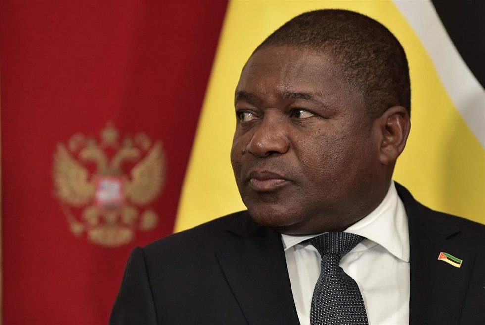 El presidente de Mozambique, Filipe Nyusi.