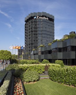 Archivo - Sede corporativa de CaixaBank en Barcelona