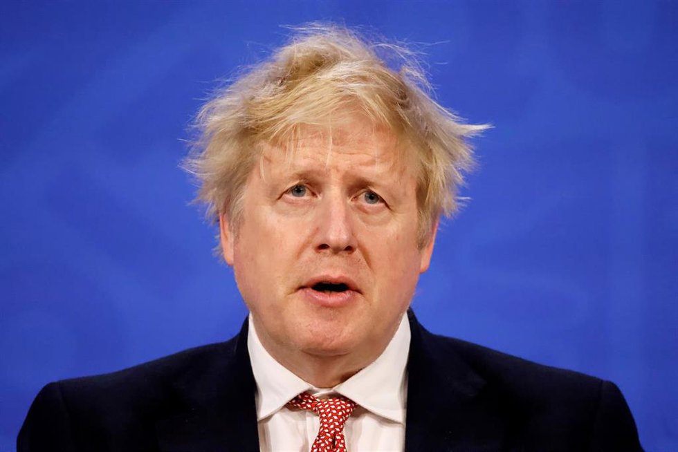 El primer ministro de Reino Unido, Boris Johnson