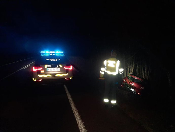 Accidente de tráfico en Xermade, Lugo, con una mujer de 79 años fallecida