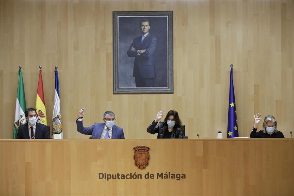 Archivo - Pleno ordinario de la Diputación de Málaga
