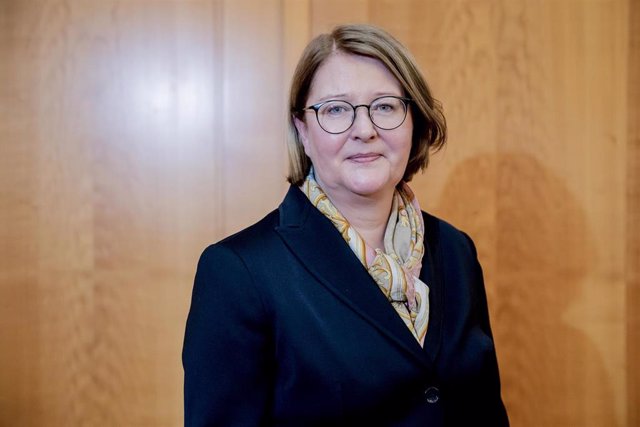 Archivo - FILED - 22 March 2019, Berlin: Antje Leendertse, then State Secretary at the Federal Foreign Office, has succeeded Secretary of State Lindner as his successor at the Federal Foreign Office. Germany's UN ambassador Antje Leendertse said at an eme