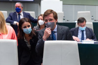 Almeida llega al Pleno de Cibeles "con ánimo y serenidad" de haber hecho "lo que debía"