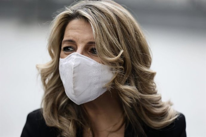 La vicepresidenta segunda del Gobierno y ministra de Trabajo y Economía Social, Yolanda Díaz