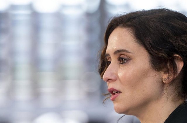 La presidenta de la Comunidad de Madrid, Isabel Díaz Ayuso