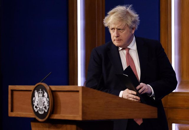 Boris Johnson, primer ministro británico.