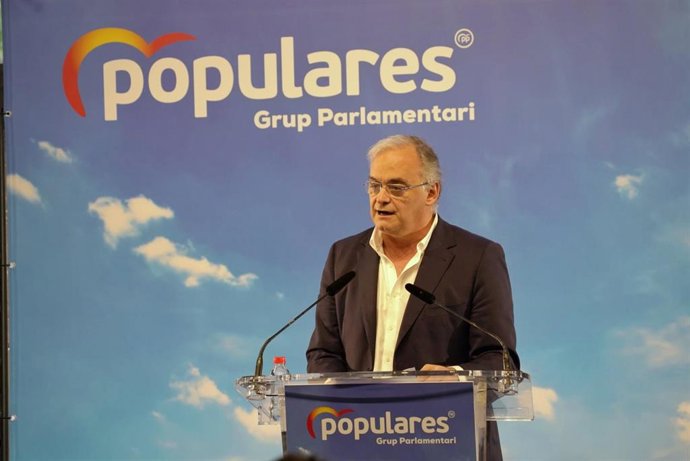 Archivo - El vicepresidente Grupo Popular Europeo, Esteban González Pons-