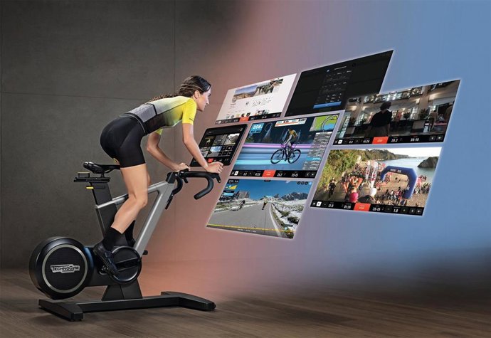 Technogym Ride: una bici 'conectada' para practicar ciclo indoor en casa.