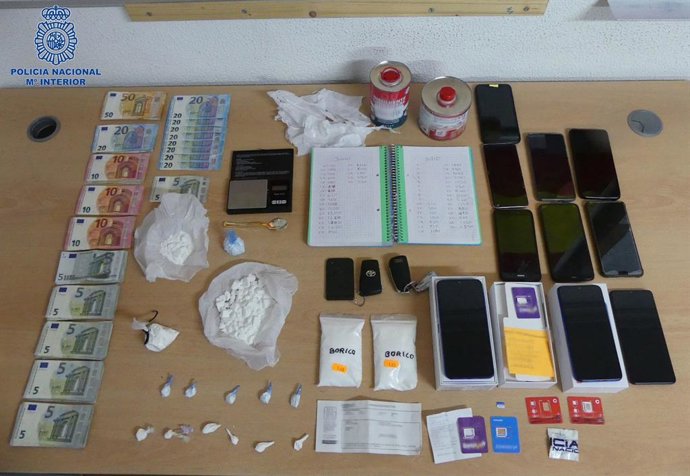 Material incautado en el marco de la operación 'Nova II'