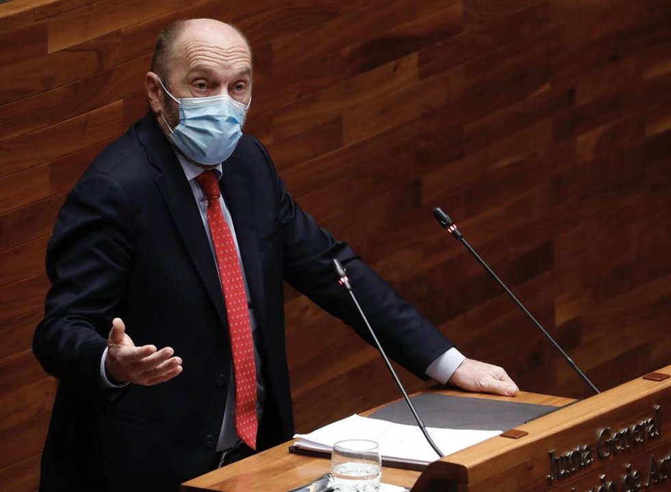 El vicepresidente del Gobierno de Asturias, Juan Cofiño.