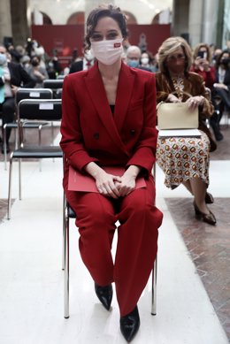 La presidenta de la Comunitat de Madrid, Isabel Díaz Ayuso