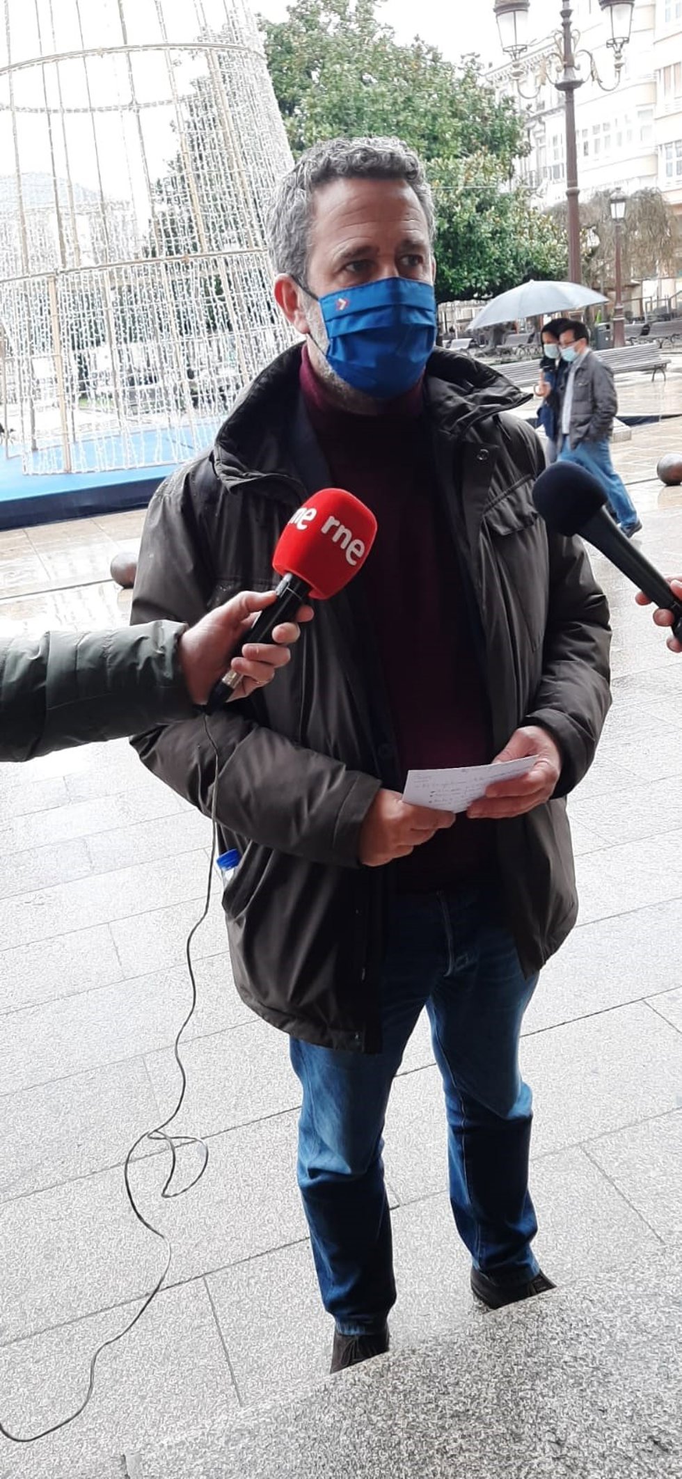 Archivo - El vicesecretario de participación del PP, Jaime de Olano, en Lugo.
