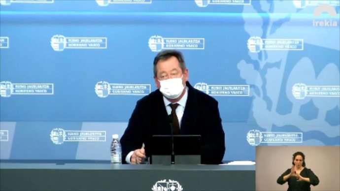 El portavoz del Gobierno Vasco, Bingen Zupiria.