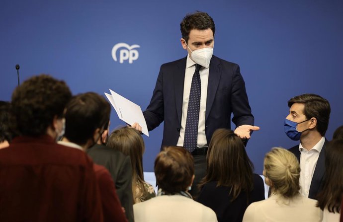 El secretari general del PP, Teodoro García Egea