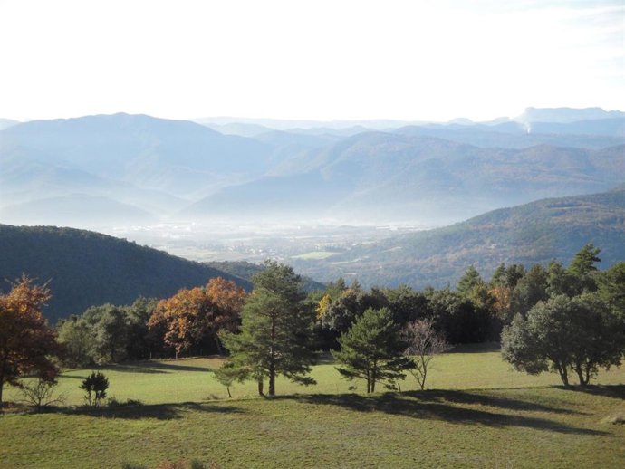 Imagen del Espacio Natural de la Alta Garrotxa (Girona)