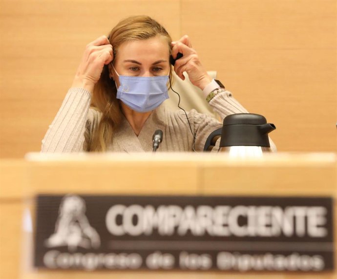 La comisaria europea Responsable de Energía, Kadri Simson, comparece en la Comisión Mixta para la Unión Europea en el Congreso