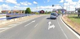 Rotonda de Los Lirios, con el semáforo