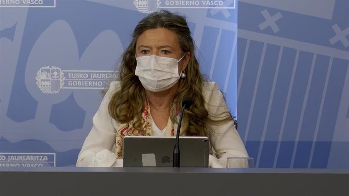 La consejera de Salud, del Gobierno Vasco, Gotzone Sagardui.