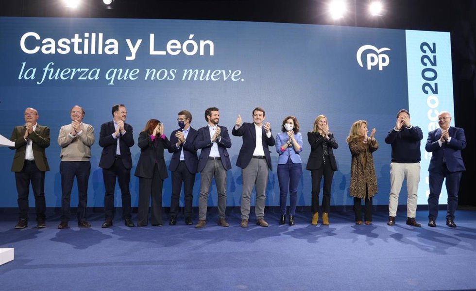 Los presidentes autonómicos y regionales del PP.