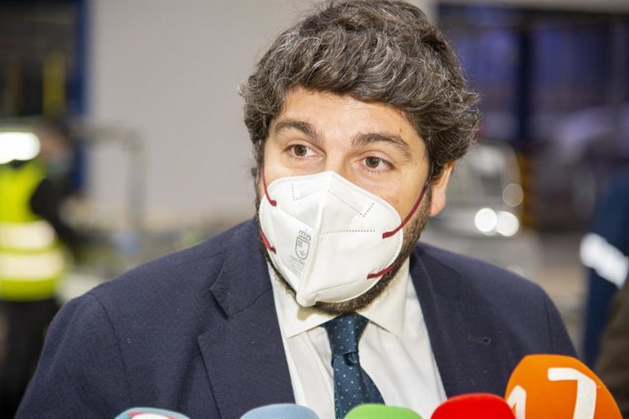 El president de la Comunitat de Múrcia, Fernando López Miras