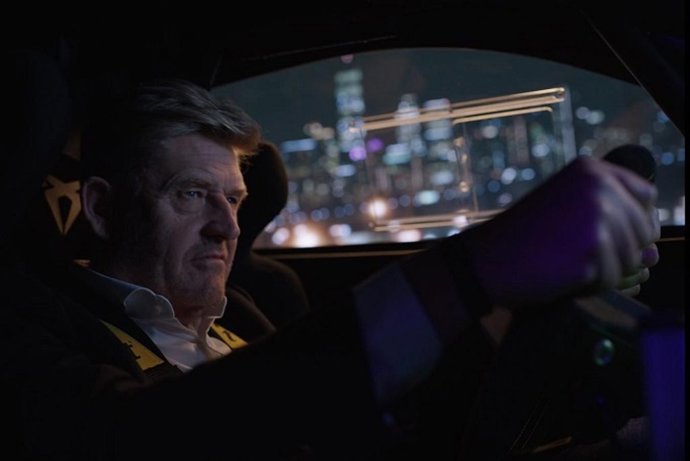 El consejero delegado de Cupra, Wayne Griffiths, en la presentación de la estrategia de la compañía para 2022