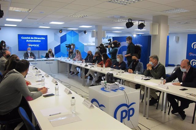 Comité de Dirección Autonómico del PP Aragón.