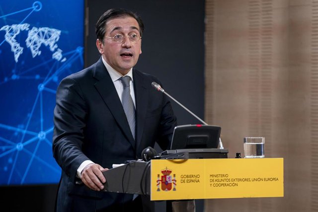 El ministro de Asuntos Exteriores, Unión Europea y Cooperación, José Manuel Albares