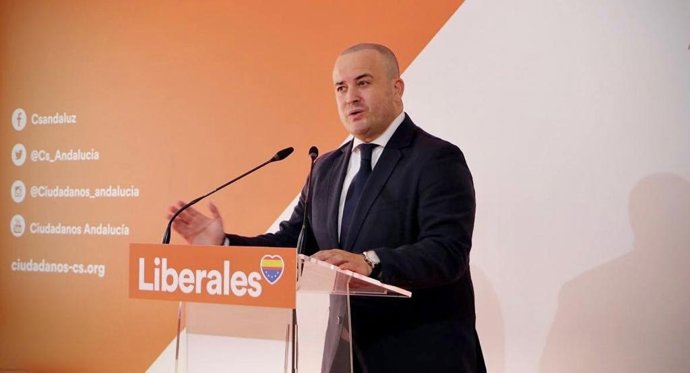 El parlamentario de Ciudadanos (Cs) por Huelva y portavoz adjunto del partido liberal en el Parlamento de Andalucía, Julio Díaz.