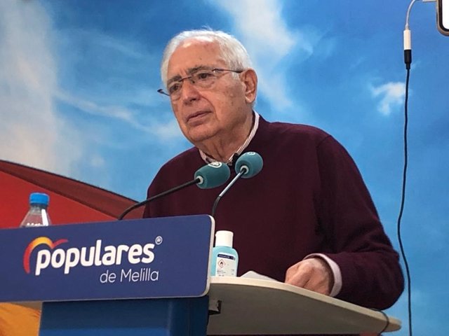 El presidente del PP de Melilla y senador, Juan José Imbroda Ortiz.