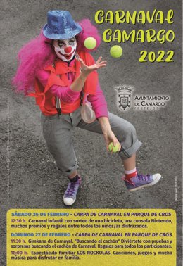 Cartel del Carnaval de Camargo 2022