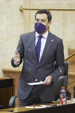 El presidente de la Junta, Juanma Moreno