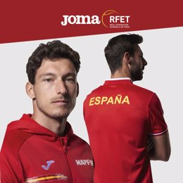 España estrenará la nueva equipación de Joma para la Davis contra Rumanía.