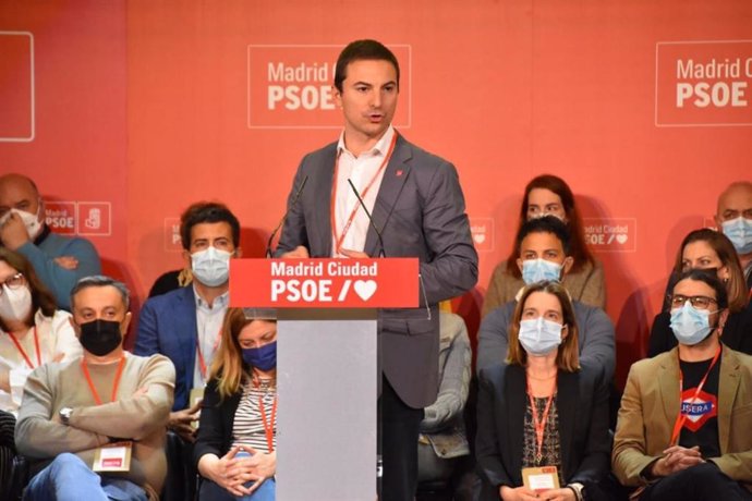 El secretario general del PSOE-M, Juan Lobato.