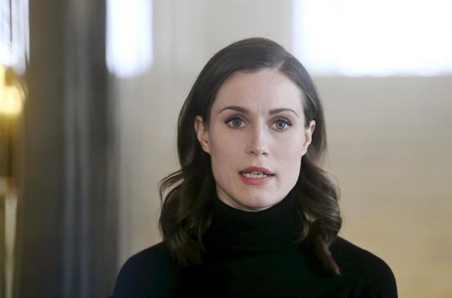 La primera ministra de Finlandia, Sanna Marin. 