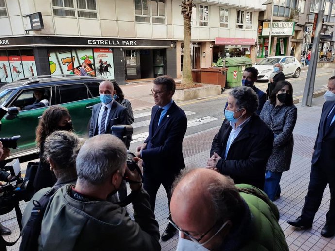 El presidente de la Xunta, Alberto Núñez Feijóo.