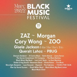 Cartel del Black Music Festival de Girona