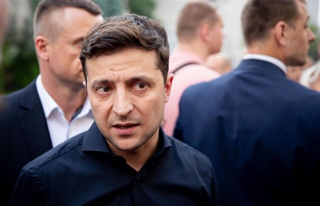 Archivo - El presidente ucraniano, Volodimir Zelenski