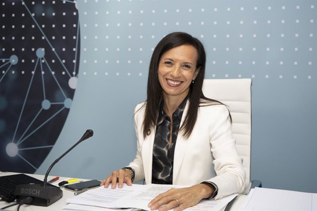 Archivo - Arxiu - La presidenta de Grupo Red Eléctrica, Beatriz Corredor