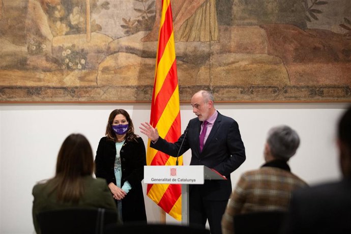 Archivo - Joan Ridao en la reciente entrega de los premios IEA