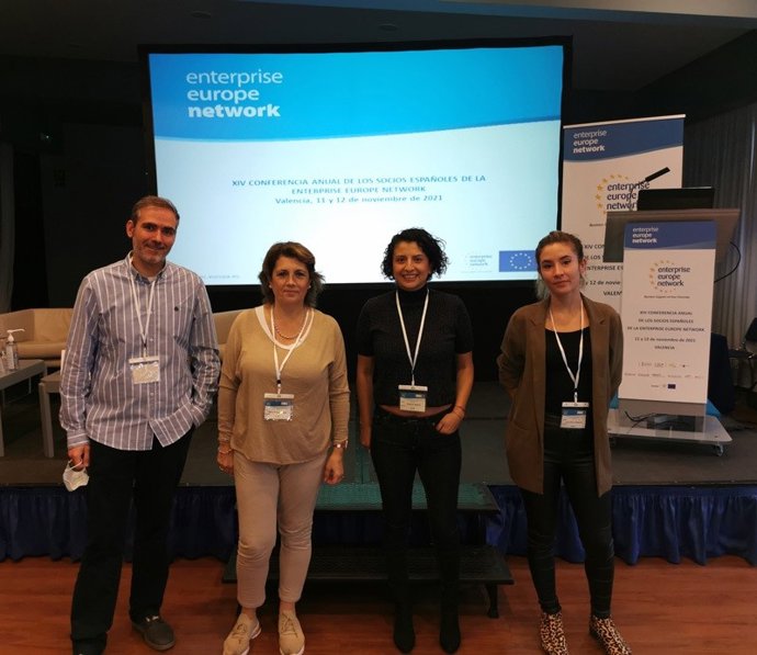 Los representantes de la Enterprise Europe Network en Castilla-La Mancha presentan sus nuevos servicios para las pymes.