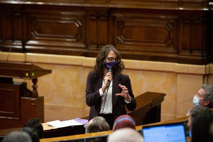 La consellera de Feminismes i Igualtat de la Generalitat, Tnia Verge