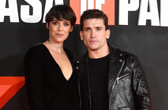 Belén Cuesta y Jaime Lorente asisten a la presentación de la segunda parte de la temporada final de 'La casa de papel'