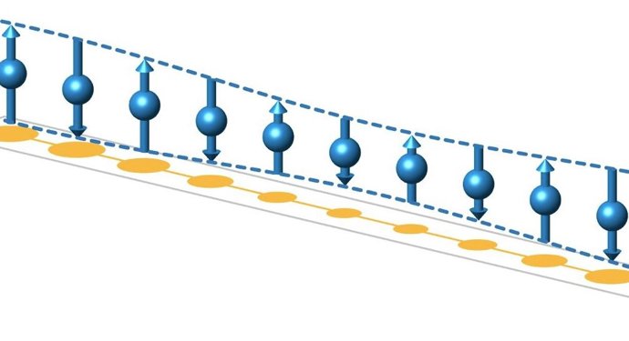 Impresión de un artista de cómo el equipo identificó esta fase histórica de la materia.