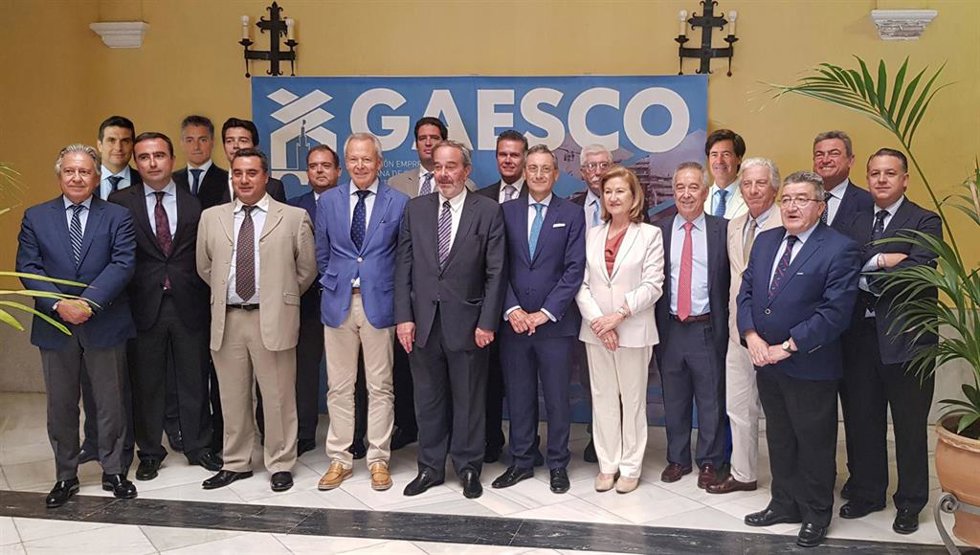 Archivo - Junta directiva de la Asamblea General de la Asociación Empresarial Sevillana de Constructores y Promotores de Obras (Gaesco).