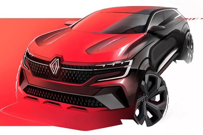 Boceto diseño exterior todocamino Austral