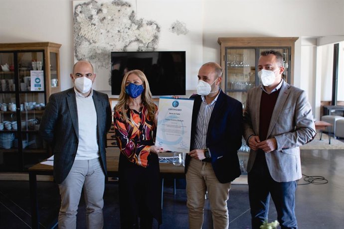 Certificado de calidad del cielo de la Sierra de Cádiz.