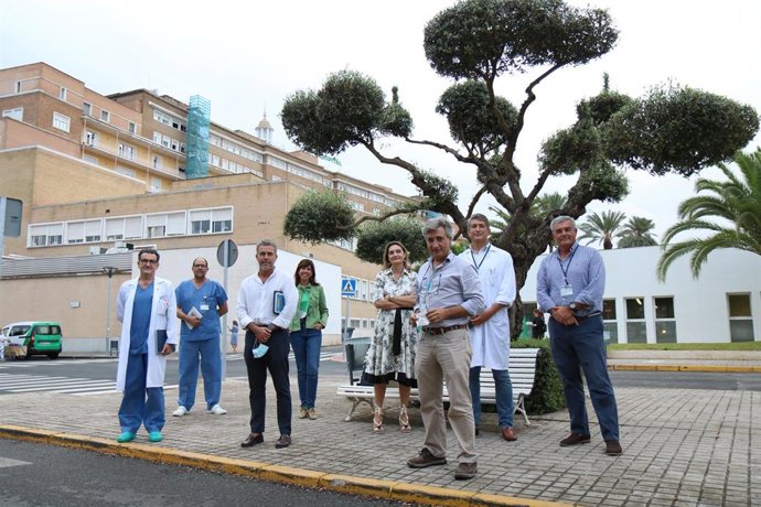Miembros del Comité de Robótica del Virgen del Rocío.